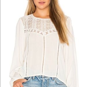 Sunset Rose Woven Top